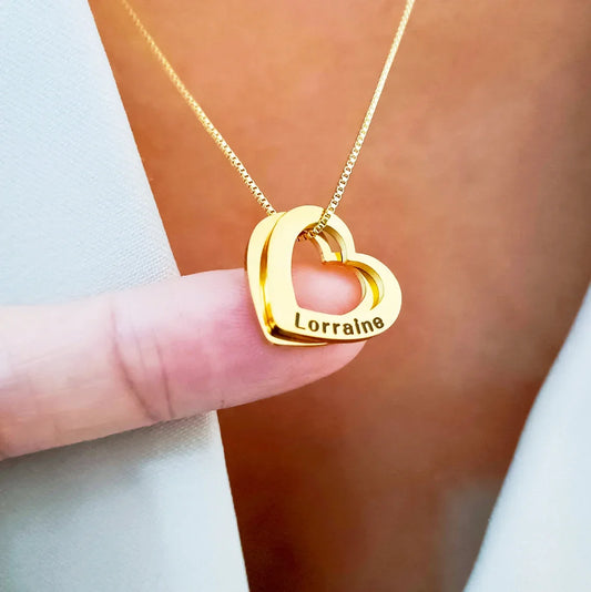 Colar Coração de Luz™ – Personalizável com Zircônia Brilhante