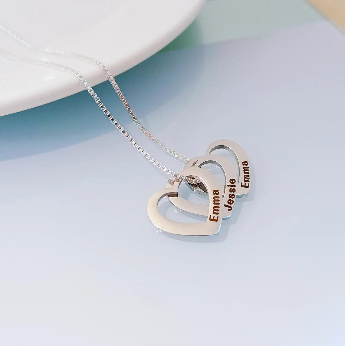 Colar Coração de Luz™ – Personalizável com Zircônia Brilhante